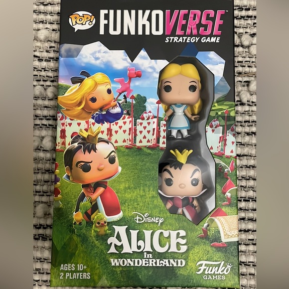 New in box funkoverse Alice in wonderland game - Picture 2 of 2